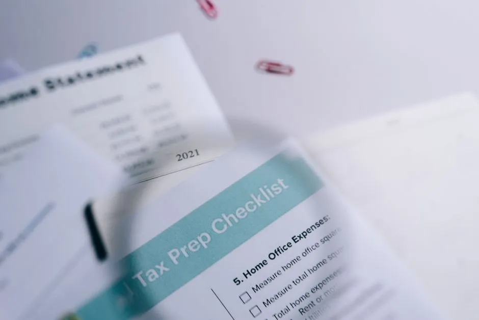 Close-up of a printed checklist on a clipboard, illustrating the kind of document checklist Lifeline applicants work through